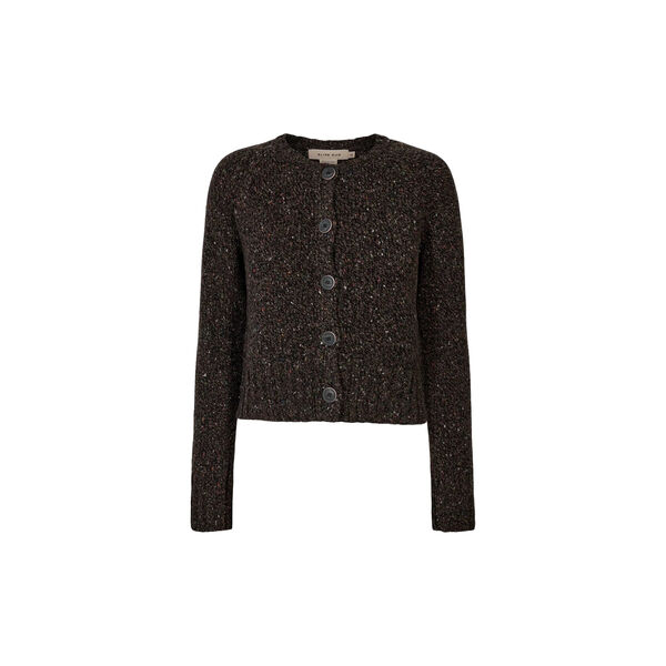 Dixit Cardigan, brown melange, ELISE GUG
