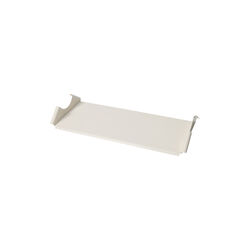 Moon Tray Shelf, pearl, Pedestal