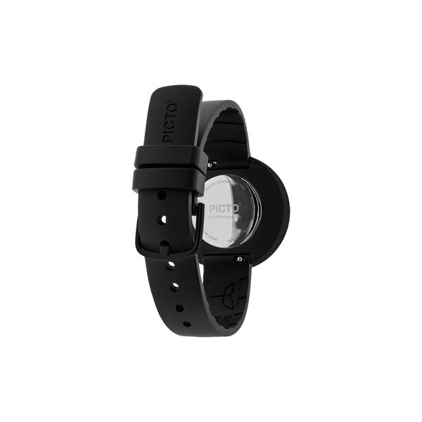 PICTO Wrist Watch, black/black/black, PICTO