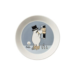 Moomin Plate Ø 19 cm Moominpappa, Moomin Arabia