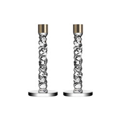 Carat Candlestick 2 pcs, Orrefors