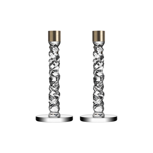Carat Candlestick 2 pcs Carat Candlestick 2 pcs, Orrefors