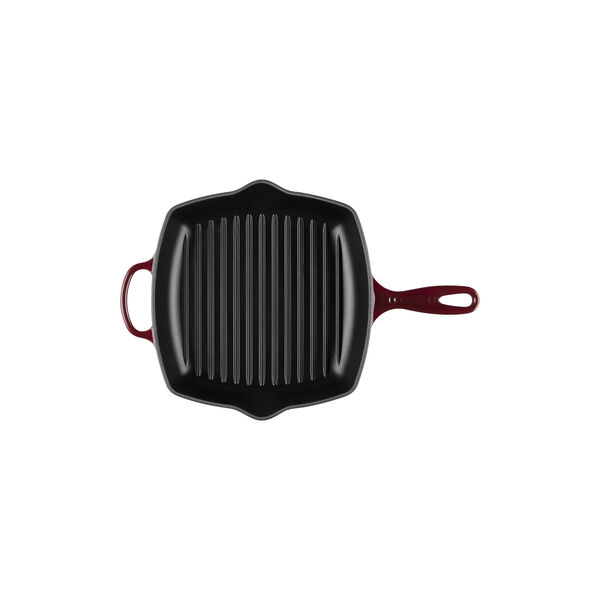 Signature Square Skillet Grill, garnet Signature Square Skillet Grill, garnet, Le Creuset