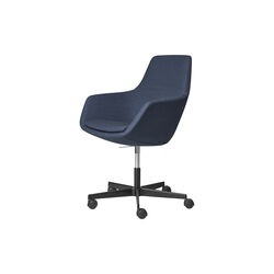 Little Giraffe™ 3211 Swivel Chair, blue, Fritz Hansen