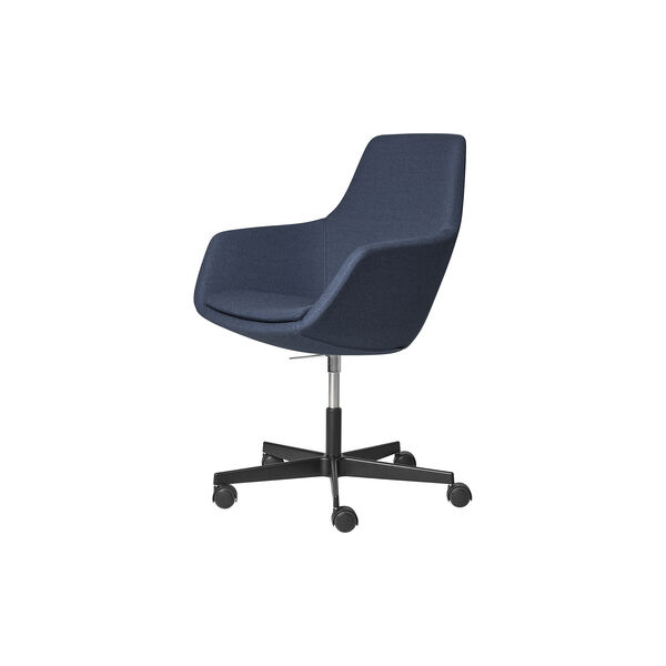 Little Giraffe™ 3211 Swivel Chair, blue Little Giraffe™ 3211 Swivel Chair, blue, Fritz Hansen