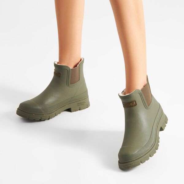 Liv Warm Waterproof, dark olive, WODEN