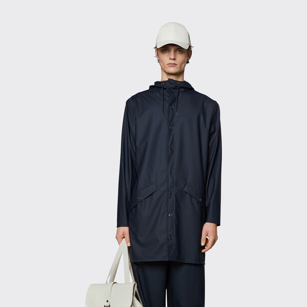 Long Jacket, navy, Rains