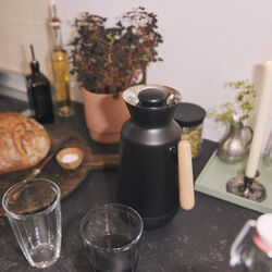 Rosendahl DayBreak thermos jug tall, black, Rosendahl