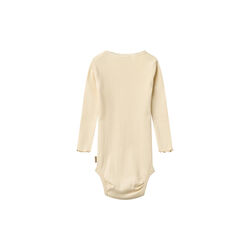 Rib Body L/S Lotta, barely apricot, Wheat