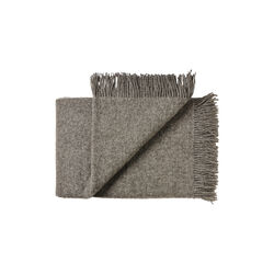 Sams&oslash; Throw, 00116 dark nordic grey, Silkeborg Uldspinderi