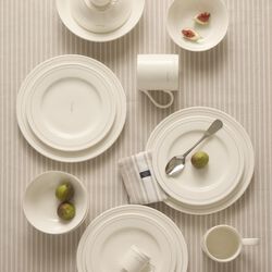 Icons Oxford Napkin, beige/white, Lexington