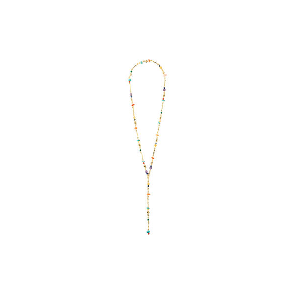 TRACE | Gold-Plated/Multi | Necklace, Pilgrim