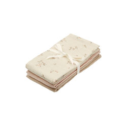 Muslin Cloth 3-pack, ashley/coral/latte, Cam Cam Copenhagen