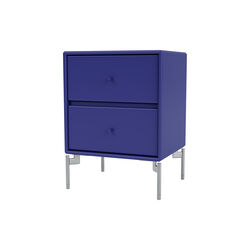 DRIFT Night Table with Legs, 135 monarch/aluminium, Montana Furniture