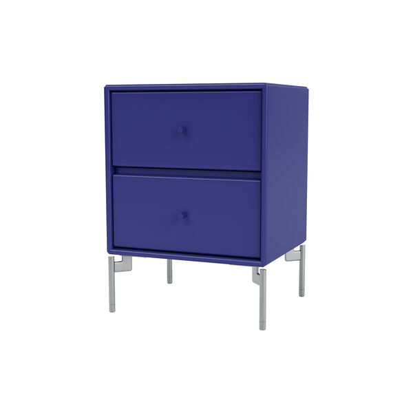 DRIFT Night Table with Legs, 135 monarch/aluminium, Montana Furniture