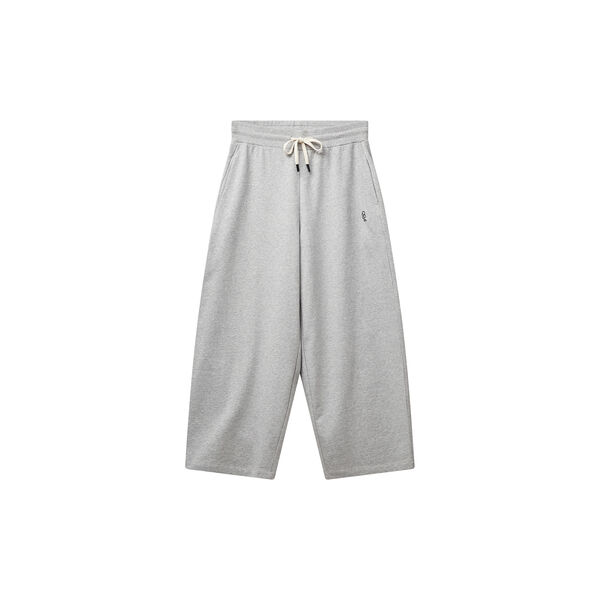 BL-ALESSIA ART 2 Pants, lt grey melange, Blanche CPH
