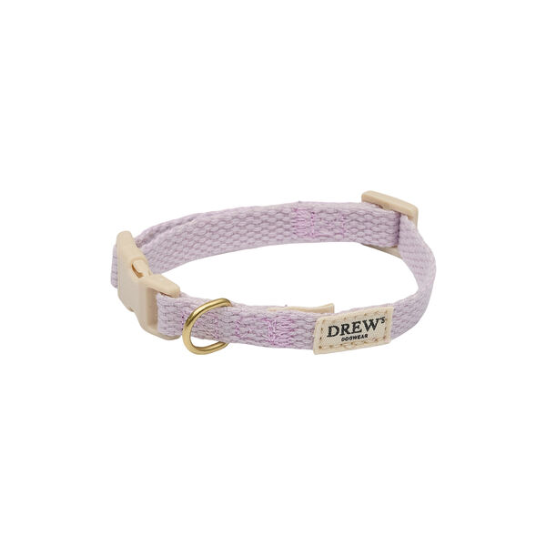 Light puppy collar Mini, Purple, Drew's Dogwear