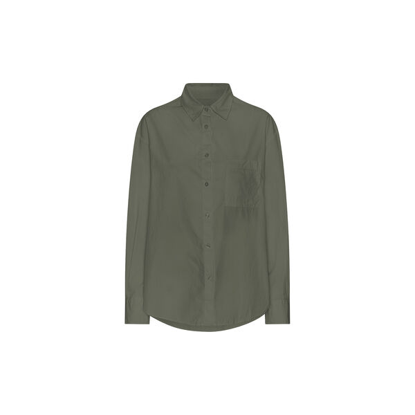 Organic Oversized Shirt, dusty olive Organic Oversized Shirt, dusty olive, Colorful Standard
