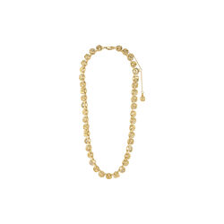 FIRE necklace, gold plated, Pilgrim