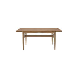 Model 107 Coffee Table, oak/white oiled, Magnus Olesen Design