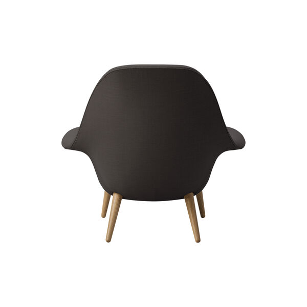FF1770 Swoon Lounge Chair, Sunniva 383/lacquered oak, Fredericia Furniture