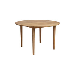 Sibast No 3 Dining Table, white oiled oak, Sibast Furniture