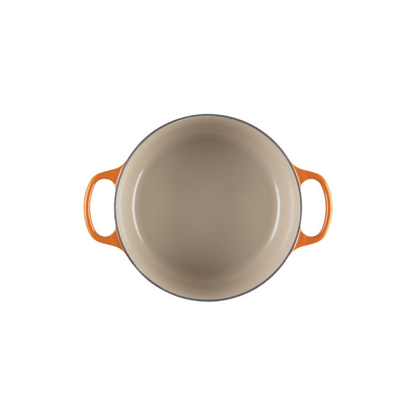 Signature round cast iron pot &Oslash; 24 cm, volcanic, Le Creuset