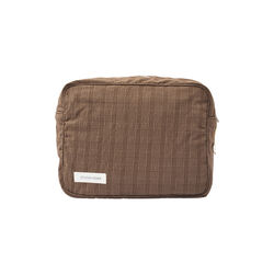 OFELIA TOILETRY BAG, bruno check, Studio Feder