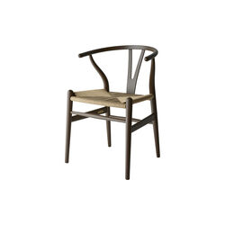 CH24 Wish Bone Chair, soft brown, Carl Hansen & S&oslash;n