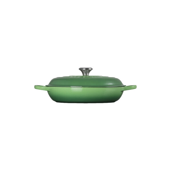 Signature cast iron buffet pot 30 cm, bamboo green, Le Creuset
