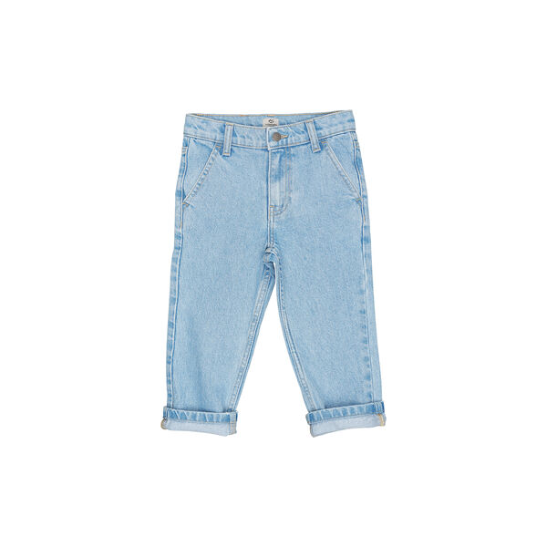 Organic Junior Jeans, lt. blue indigo washed, Copenhagen Colors Organics