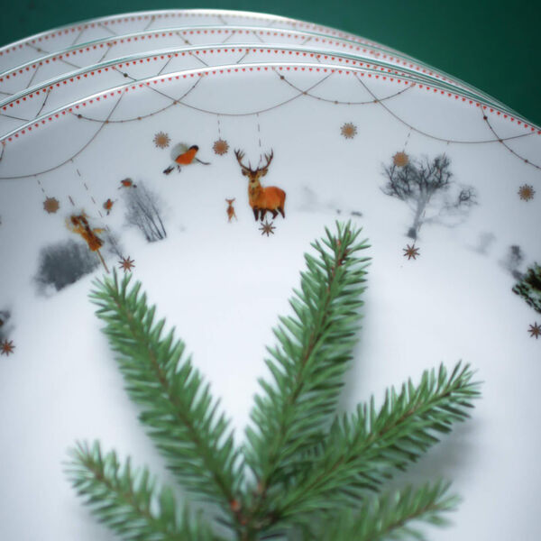 Christmas Morning Story | Plate | &Oslash; 25, Wik & Wals&oslash;e