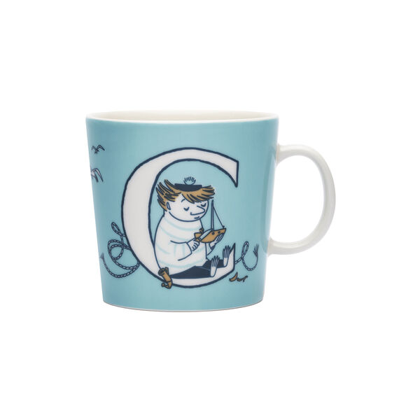 Moomin Mug 40 cl Alphabet C, Moomin Arabia
