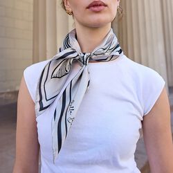 BOWS&nbsp;Scarf, greypurple, Bella Ballou