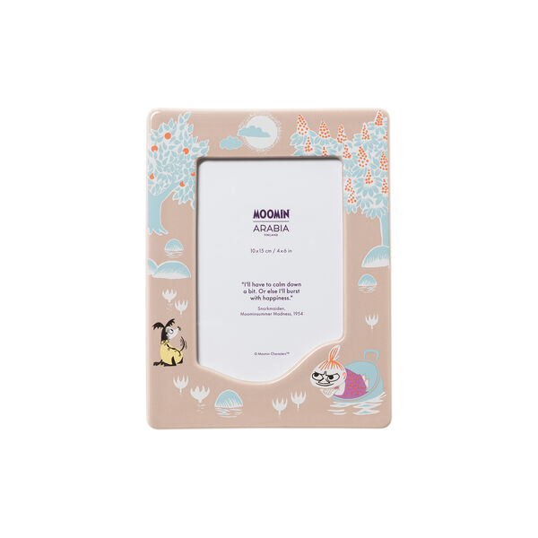 Moomin Picture Frame Under The Umbrella, Moomin Arabia