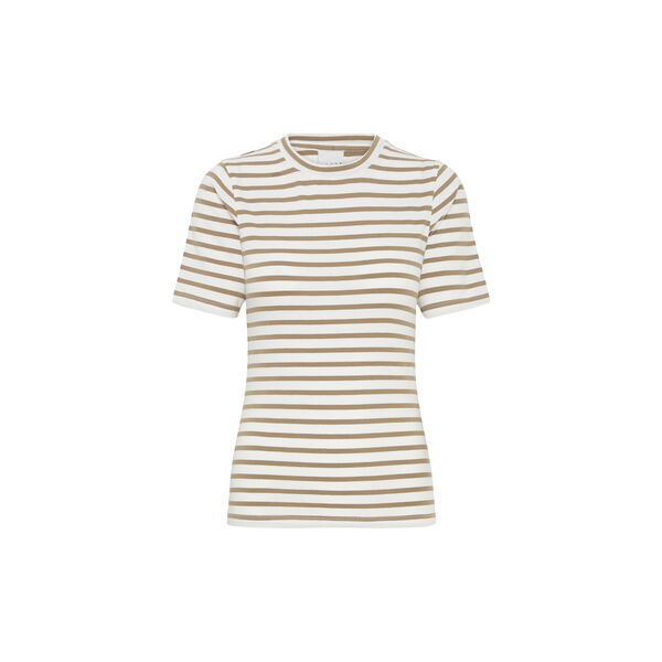 IH Mira SS T-shirt, sepia tint/cloud dancer, ICHI