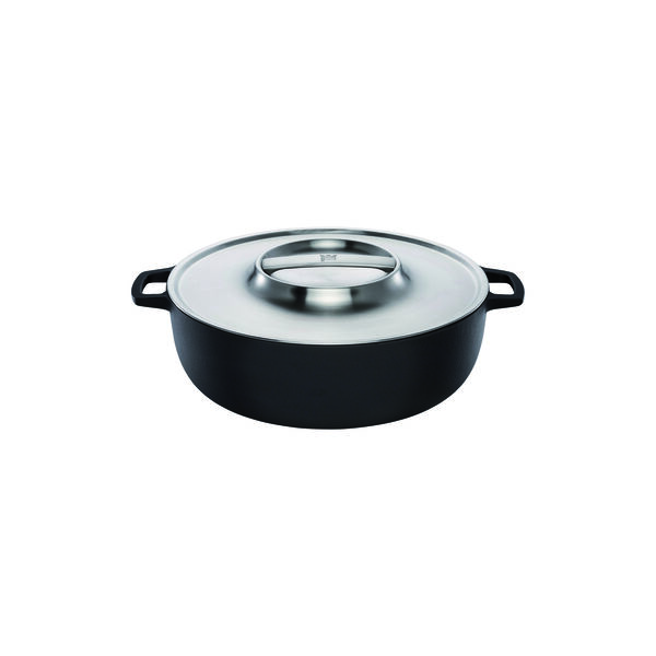 Norden Grill cast iron pot with lid Ø 30 cm Norden Grill cast iron pot with lid Ø 30 cm, Fiskars