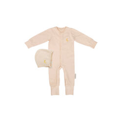 Onesie & Bonnet - Gift Box, rose cloud, Moonboon