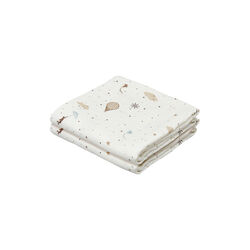 Muslin Cloth Printed 2-pack, dreamland, Cam Cam Copenhagen