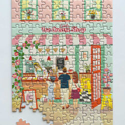 Little Ice Cream Shop Puzzle 150 pieces, ViSSEVASSE