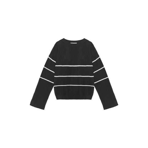 Sea Stripe Sweater, black/wheat Sea Stripe Sweater, black/wheat, CARE BY ME