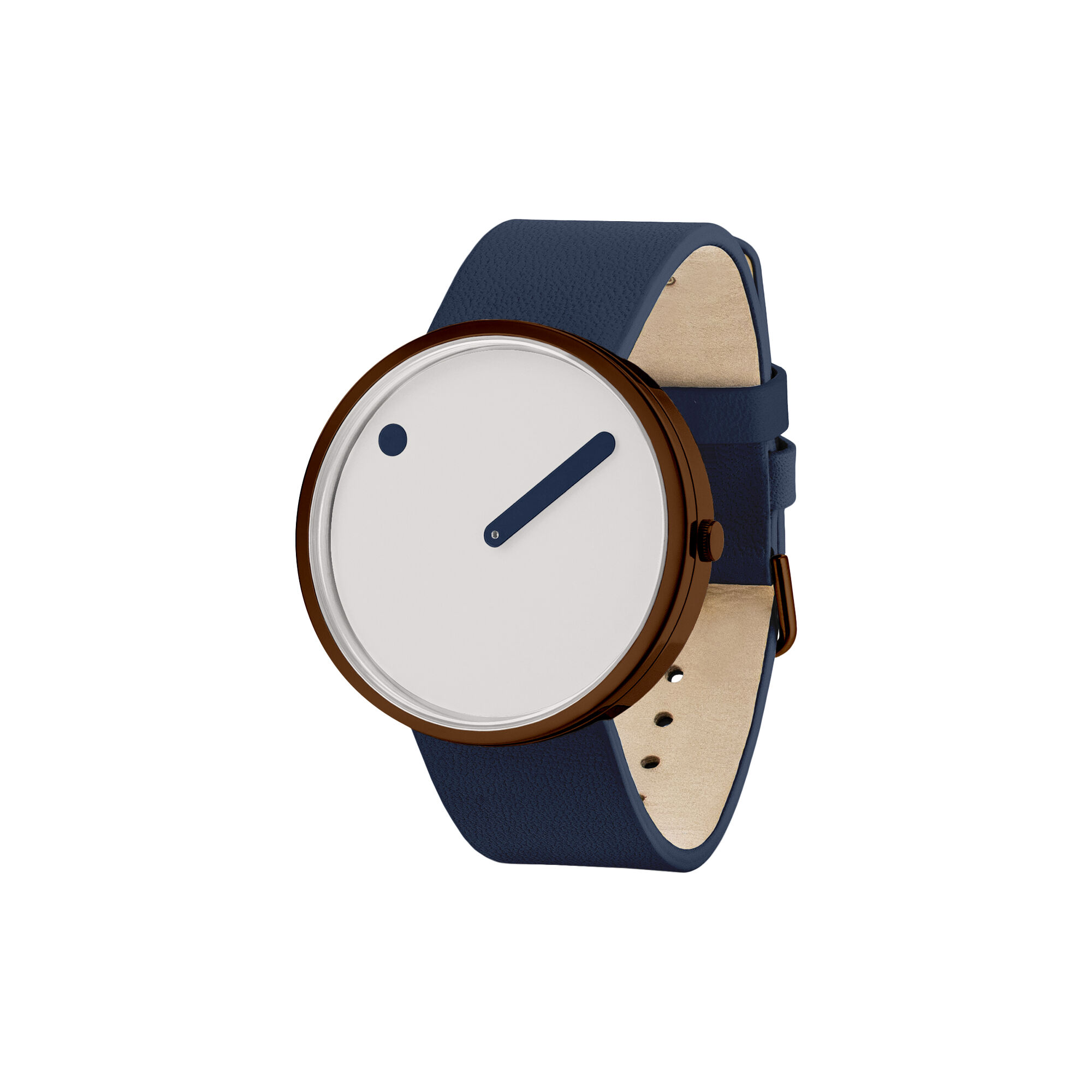 PICTO Wrist Watch cream copper midnight blue