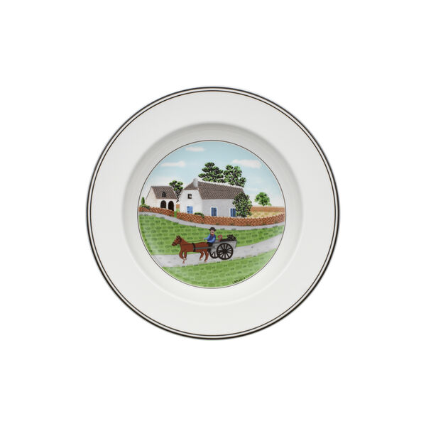 Design Naif Deep Plate Ø 21 cm, farmer, Villeroy & Boch