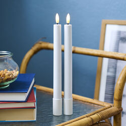 Sille Rechargeable Candles, white, Sirius Home