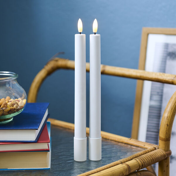 Sille Rechargeable Candles, white, Sirius Home