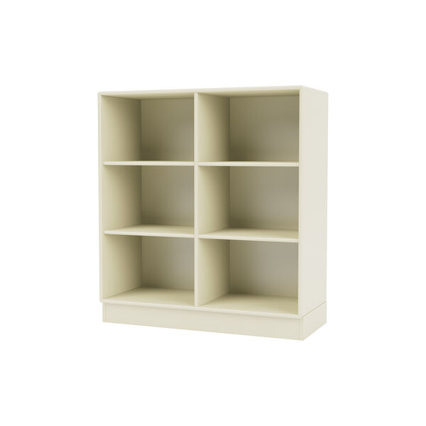 Montana 1113 Shelf with Wheels, 150 vanilla/black, Montana Furniture