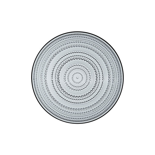 Kastehelmi Plate &Oslash; 32 cm, grey, Iittala