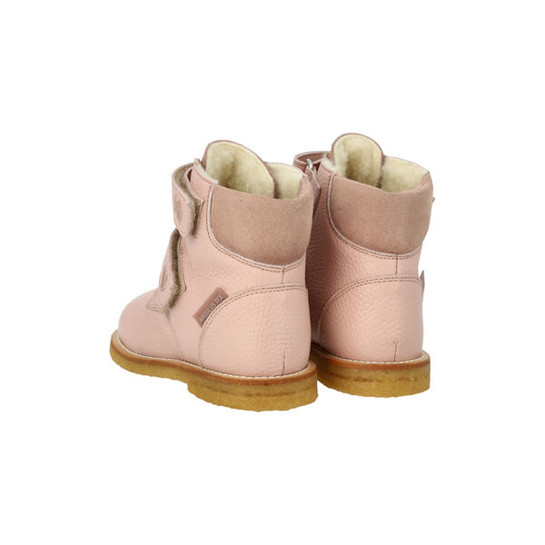 Velcro TEX Boot, faded rose/multi glitter, ANGULUS