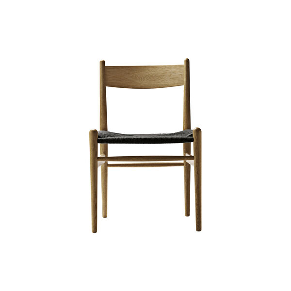 CH36 Dining Chair, white oiled oak/black CH36 Dining Chair, white oiled oak/black, Carl Hansen & Søn