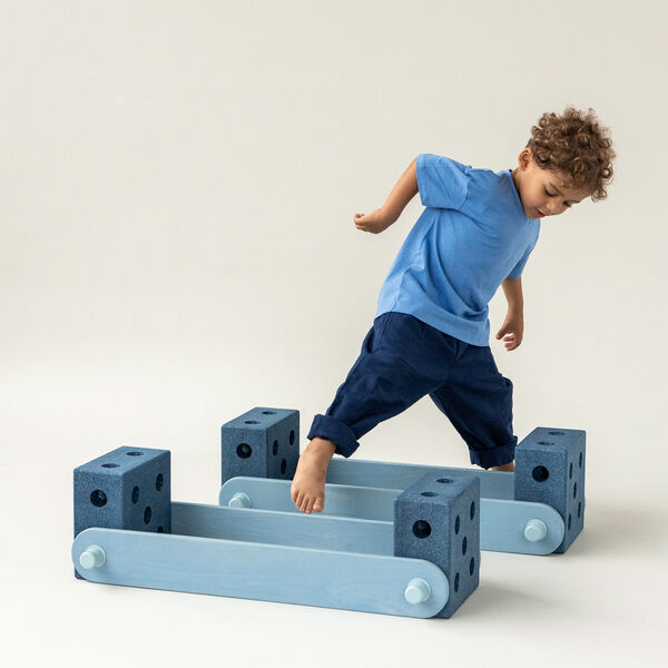 Balance Track, deep blue/sky blue, MODU